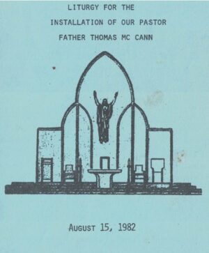 installation of Fr. McCann