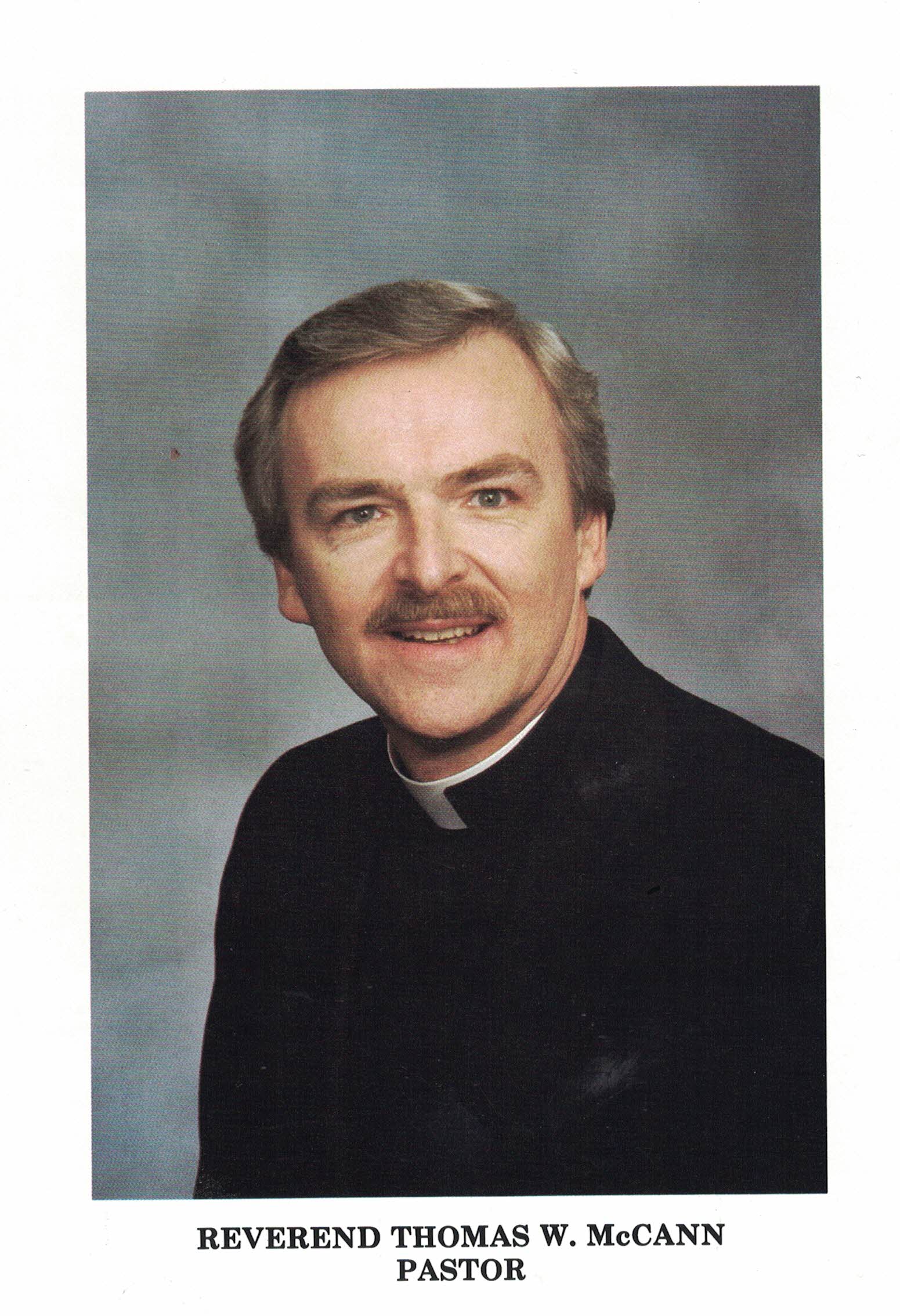 Reverend Thomas W. McCann