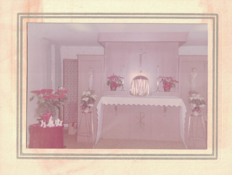 alter in the convent