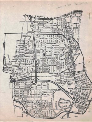 Immaculate Conception - Akron, Ohio Parish Map
